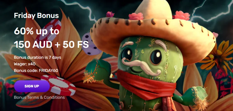 Voodoo Casino Friday Bonus