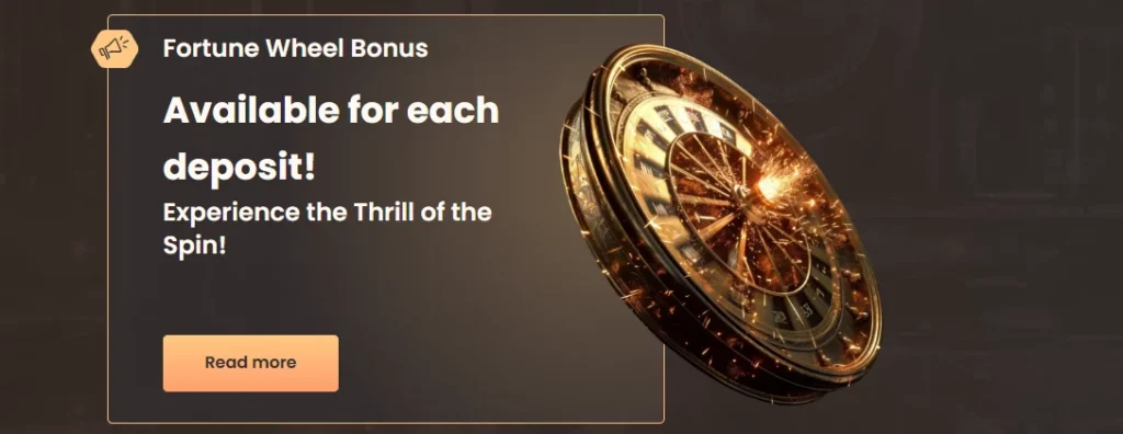 National Casino Fortune Wheel Bonus