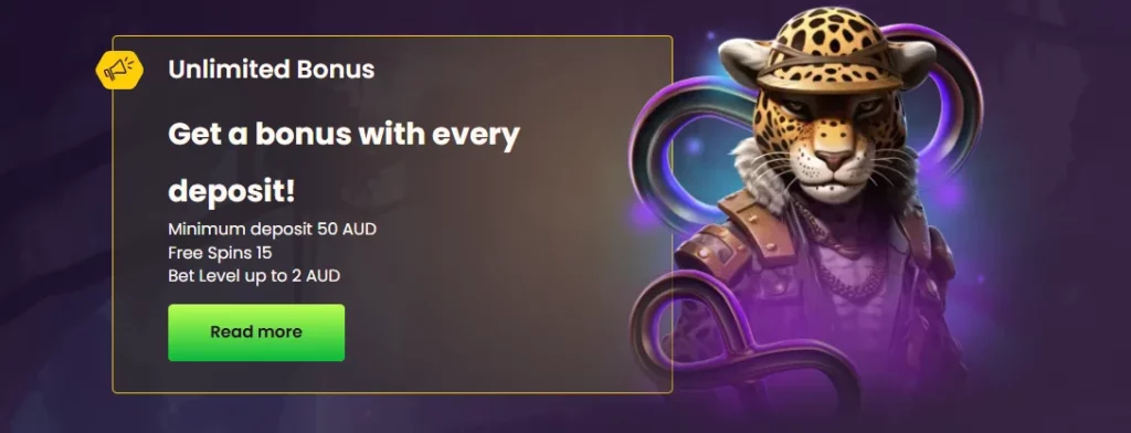 Bizzo Casino Unlimited Bonus