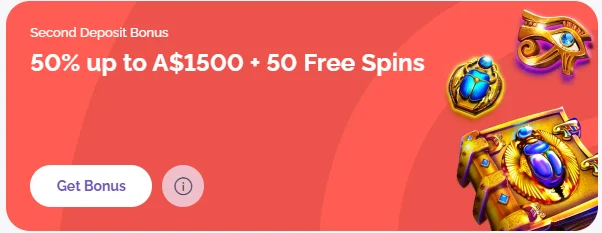 Boho Casino Second Deposit Bonus
