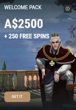 King Billy Casino Welcome Pack