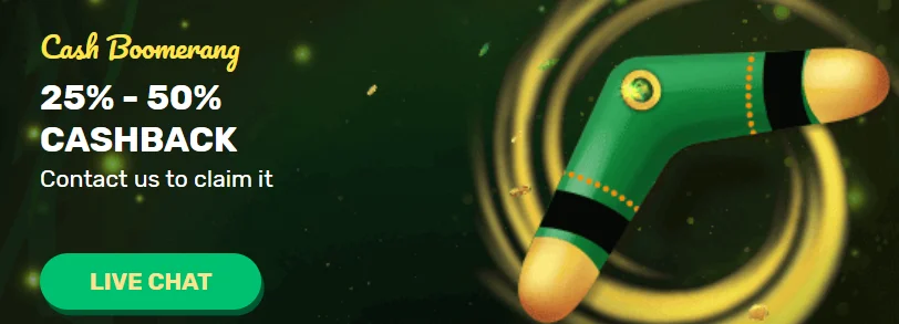 Ozwin Casino Cashback Bonus