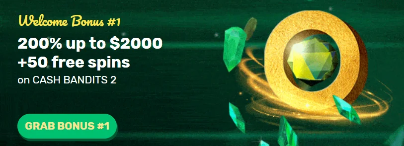 Ozwin Casino Welcome Bonus #1
