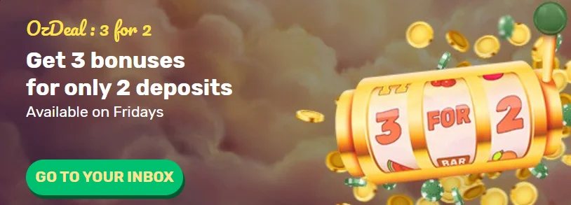 Ozwin Casino Deposit Bonus
