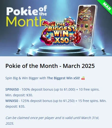 Ripper Casino Pokie of the Month