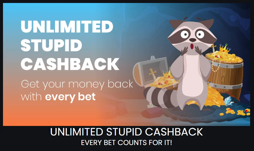 Stupid Casino Unlimited Cashback Program