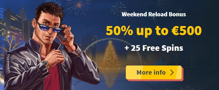 Snatch Casino Weekend Reload Bonus