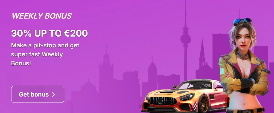 Need for Spin Casino Weekly Bonus