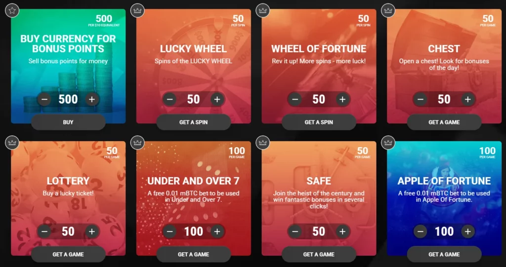 1xbit Casino Promocodes Store