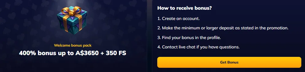 RioAce Casino Welcome Bonus Package