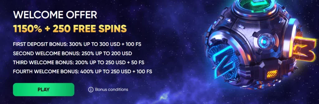 NeoNix Casino Welcome Offer