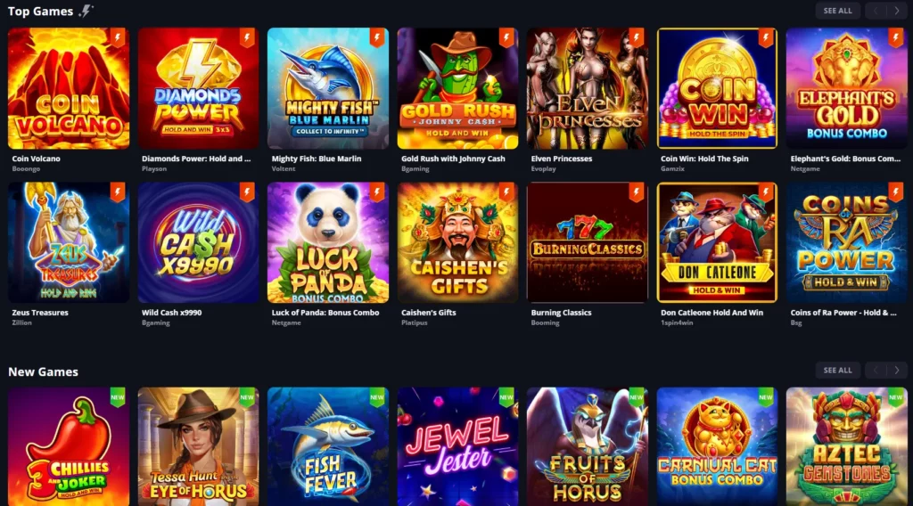 Lucky Elf Casino Games