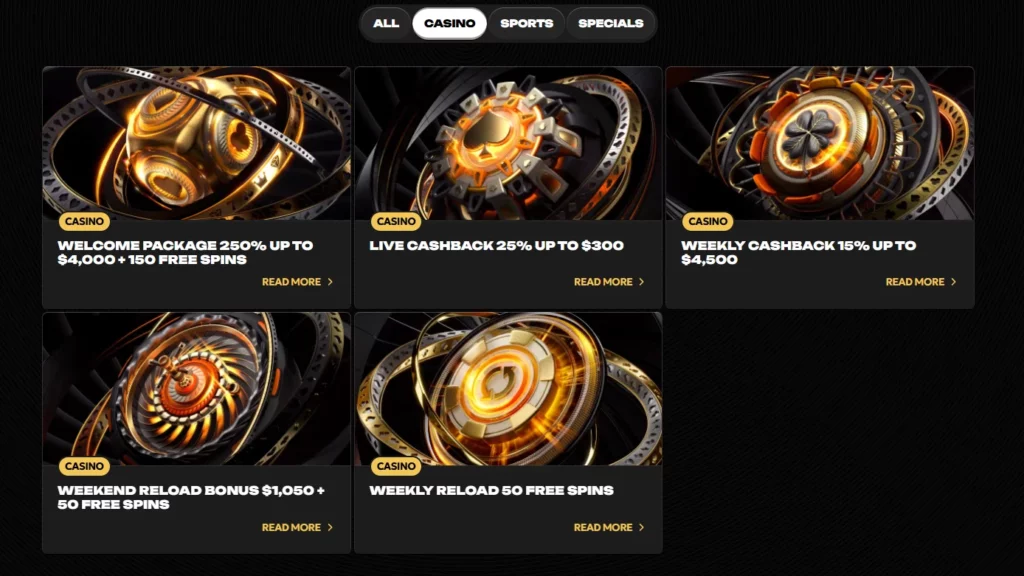 Spinsy Casino Promotions